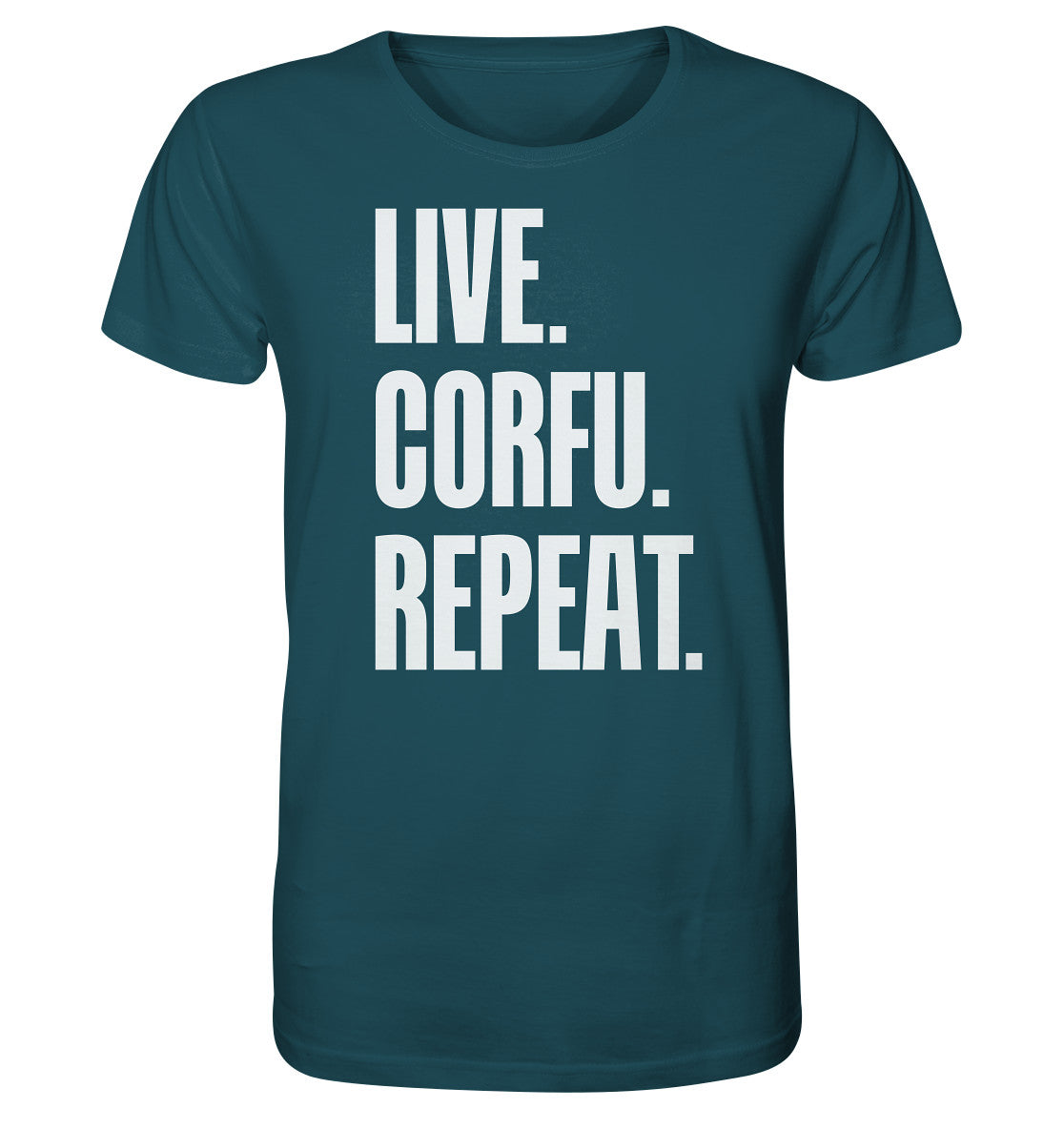 LIVE. CORFU. REPEAT. - Organic Shirt