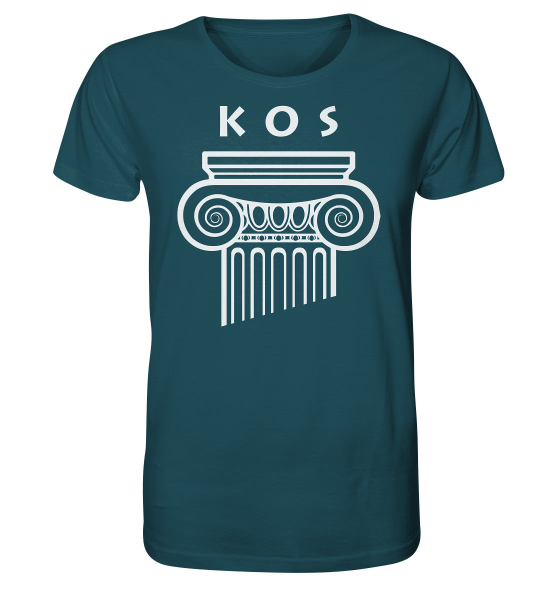 Kos Griechischer Säulenkopf - Organic Shirt