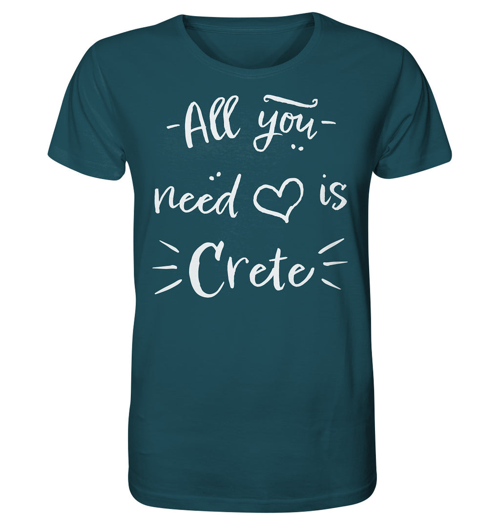 All you need is Crete - Organic Shirt