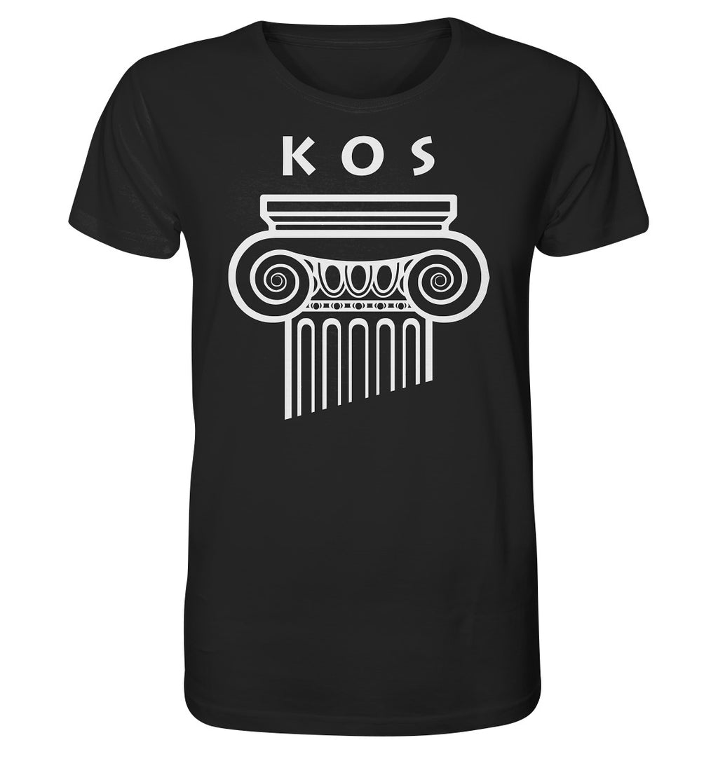 Kos Greek Column Head - Organic Shirt