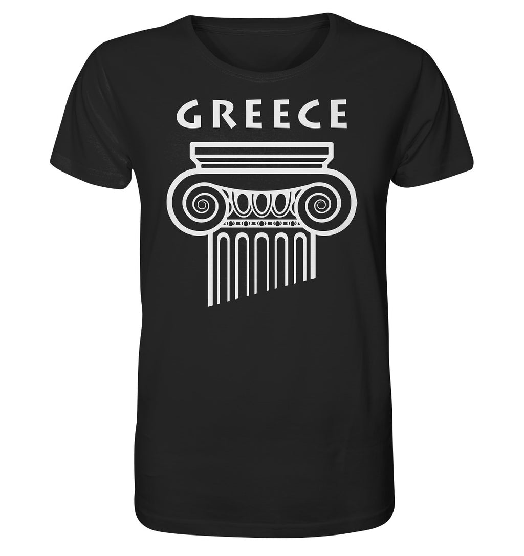 Greece Griechischer Säulenkopf - Organic Shirt