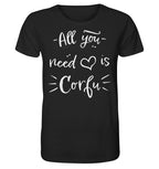 Tout ce dont vous avez besoin c'est de Corfou - Chemise bio