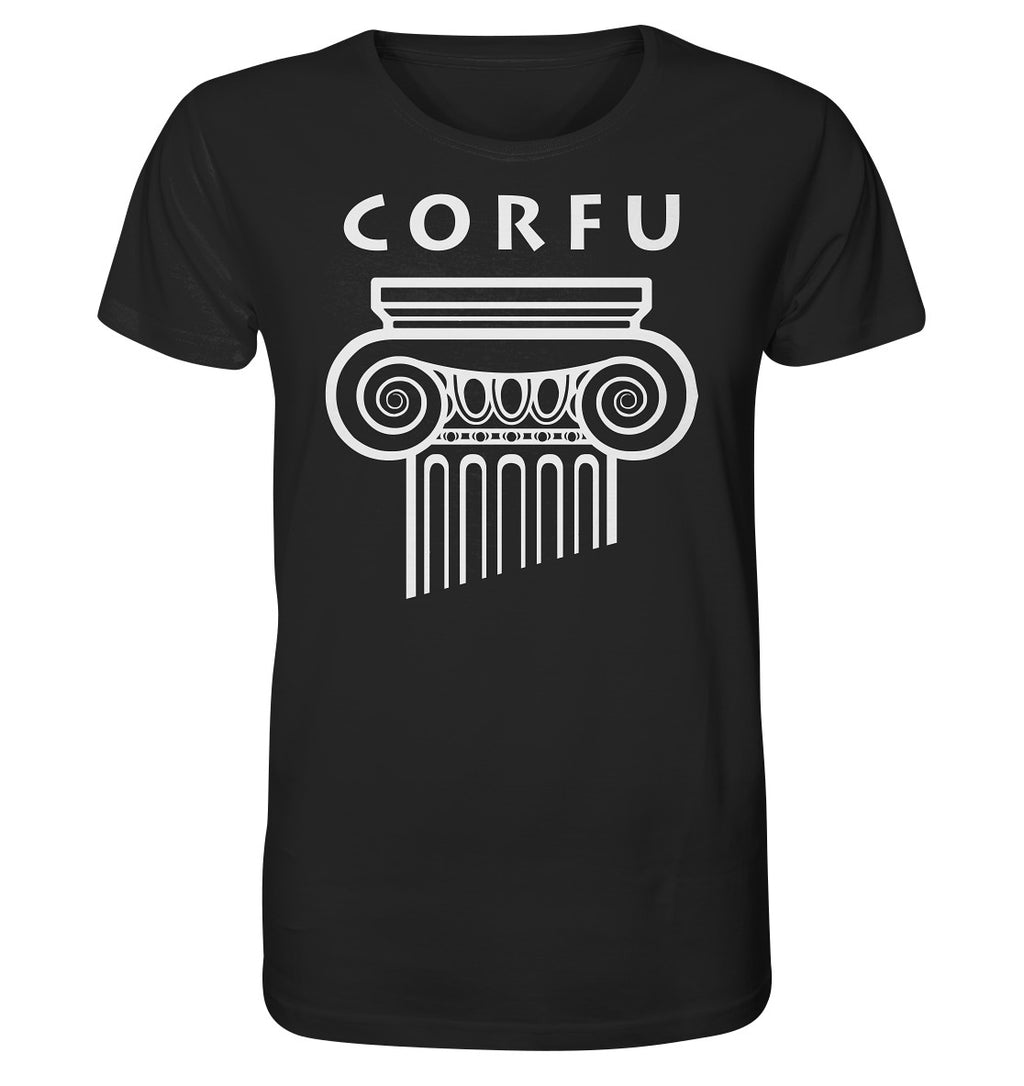 Corfu Greek Column Head - Organic Shirt