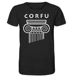 Corfu Greek Column Head - Organic Shirt