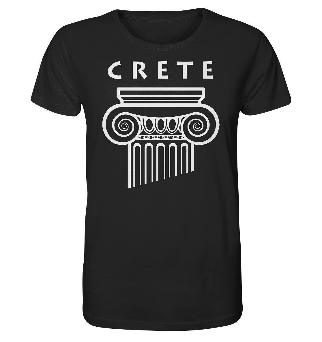 Crete Griechischer Säulenkopf - Organic Shirt