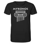 Mykonos Griechischer Säulenkopf - Organic Shirt