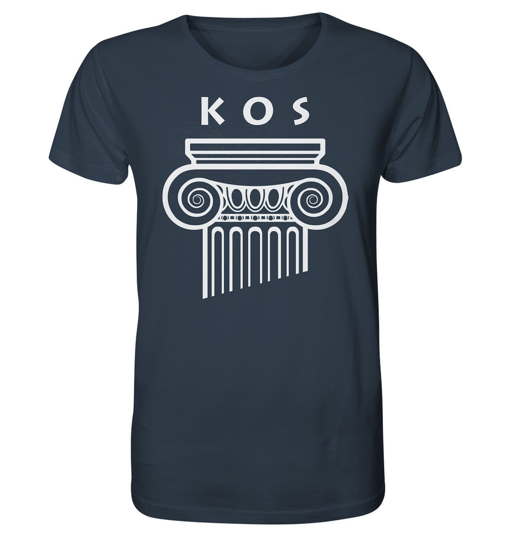 Kos Greek Column Head - Organic Shirt