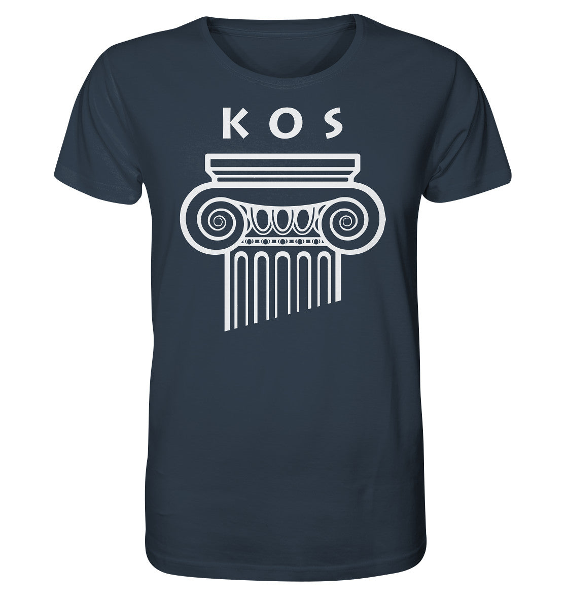 Kos Griechischer Säulenkopf - Organic Shirt