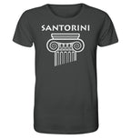 Santorini Griechischer Säulenkopf - Organic Shirt