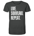 LIVE. SOUVLAKI. REPEAT. -Organic shirt