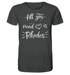 Tout ce dont vous avez besoin est Rhodes - Chemise biologique