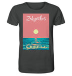 Sunset Ocean Zakynthos Greece - Organic Shirt