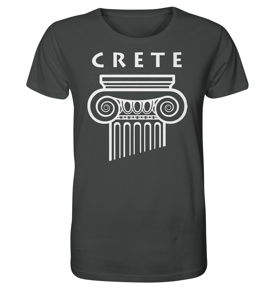 Crete Griechischer Säulenkopf - Organic Shirt