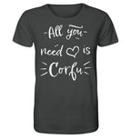 Tout ce dont vous avez besoin c'est de Corfou - Chemise bio