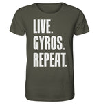 LIVE. GYROS. REPEAT. - Organic Shirt