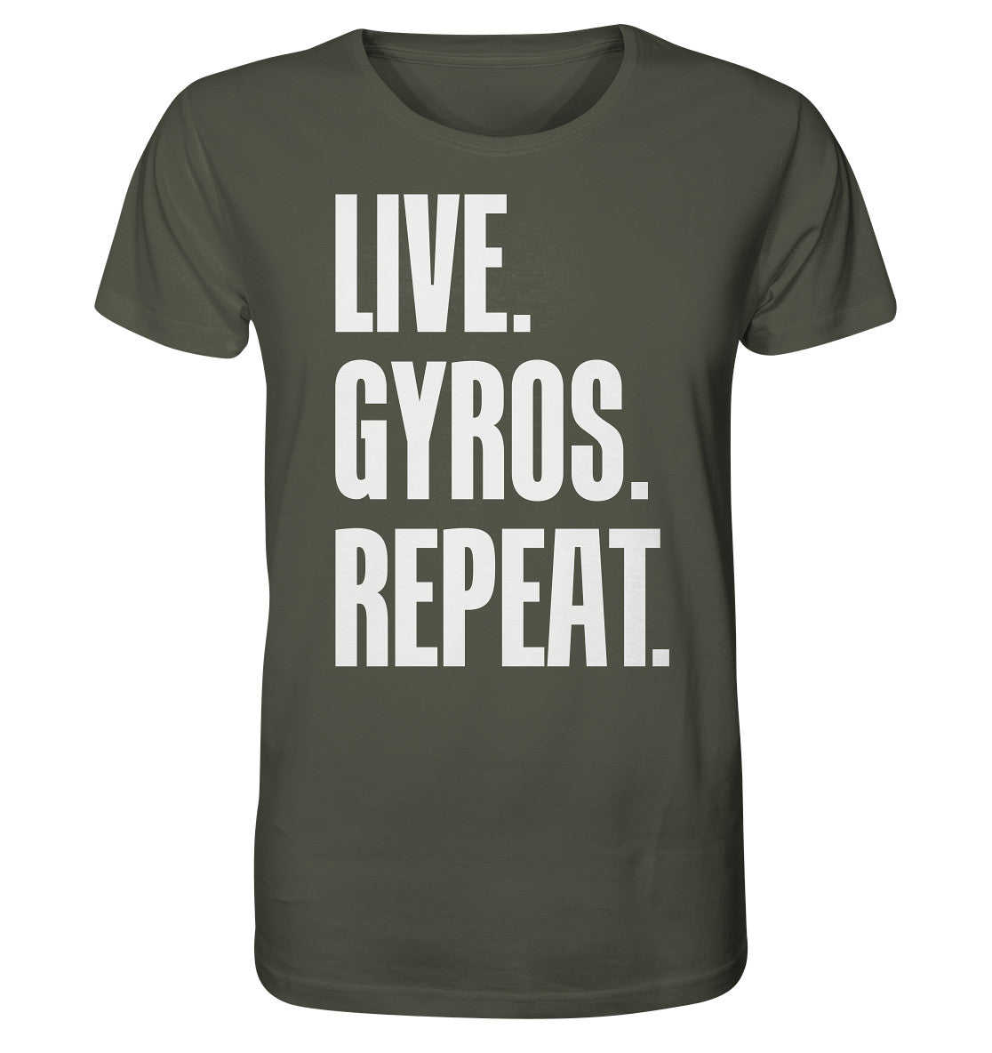 LIVE. GYROS. REPEAT. - Organic Shirt