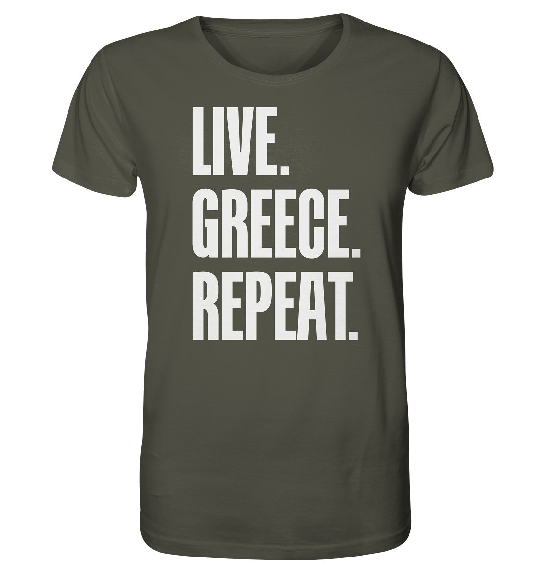LIVE. GREECE. REPEAT. - Organic Shirt
