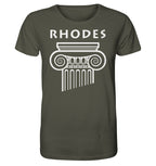 Rhodes Greek Column Head - Organic Shirt