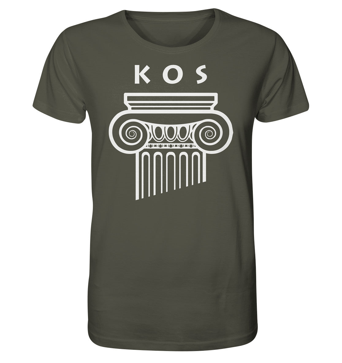 Kos Griechischer Säulenkopf - Organic Shirt