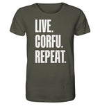 LIVE. CORFU. REPEAT. - Organic Shirt