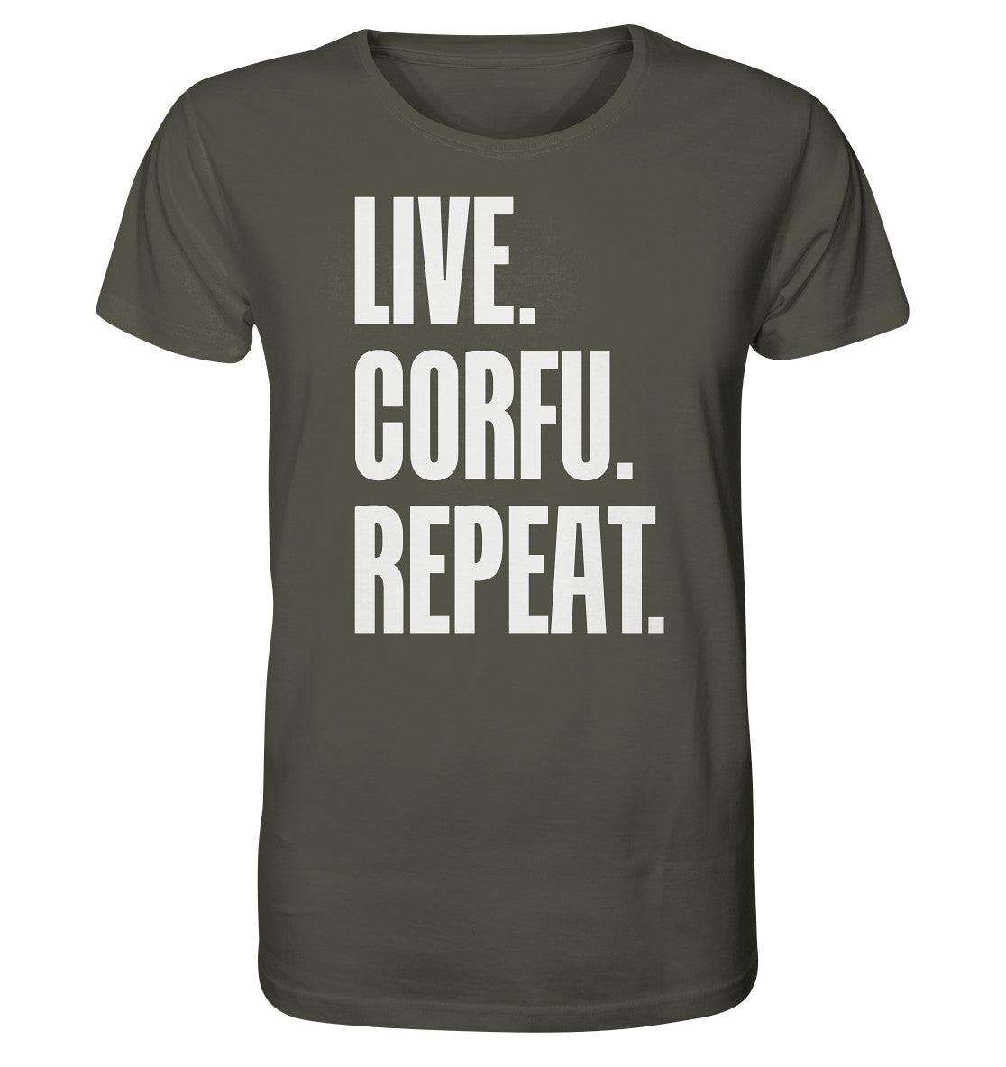 LIVE. CORFU. REPEAT. - Organic Shirt