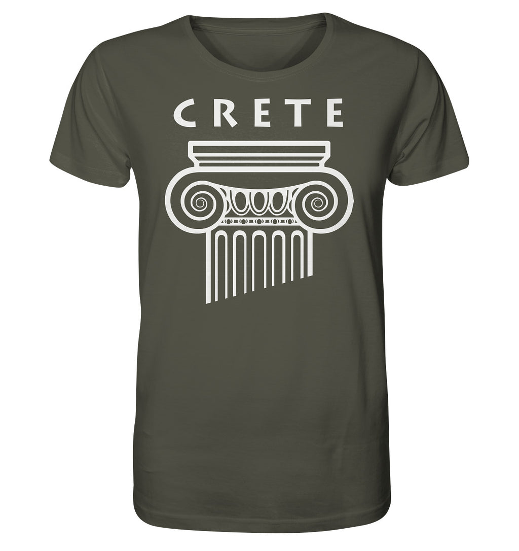 Crete Griechischer Säulenkopf - Organic Shirt