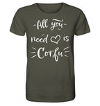 Tout ce dont vous avez besoin c'est de Corfou - Chemise bio