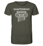 Santorini Griechischer Säulenkopf - Organic Shirt