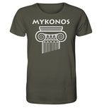 Mykonos Griechischer Säulenkopf - Organic Shirt