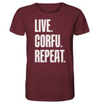 LIVE. CORFU. REPEAT. - Organic Shirt