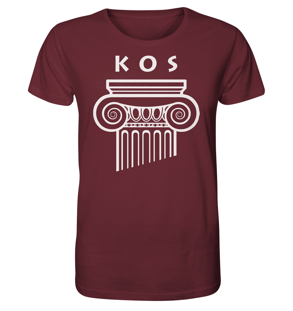 Kos Griechischer Säulenkopf - Organic Shirt