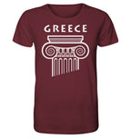 Greece Griechischer Säulenkopf - Organic Shirt