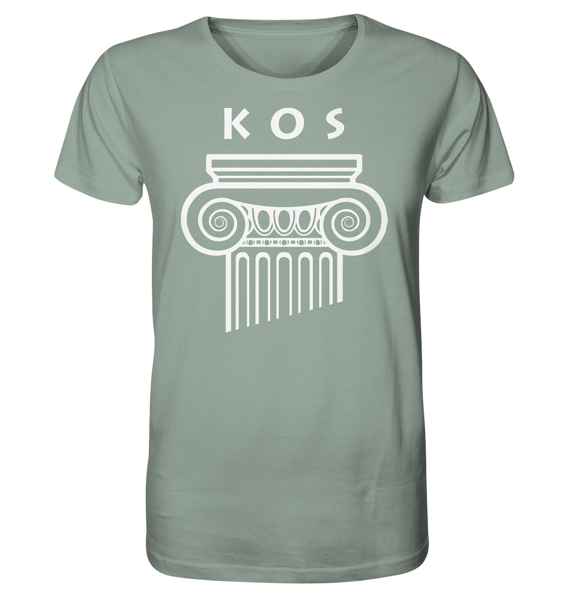 Kos Griechischer Säulenkopf - Organic Shirt