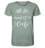 Tout ce dont vous avez besoin c'est de Corfou - Chemise bio