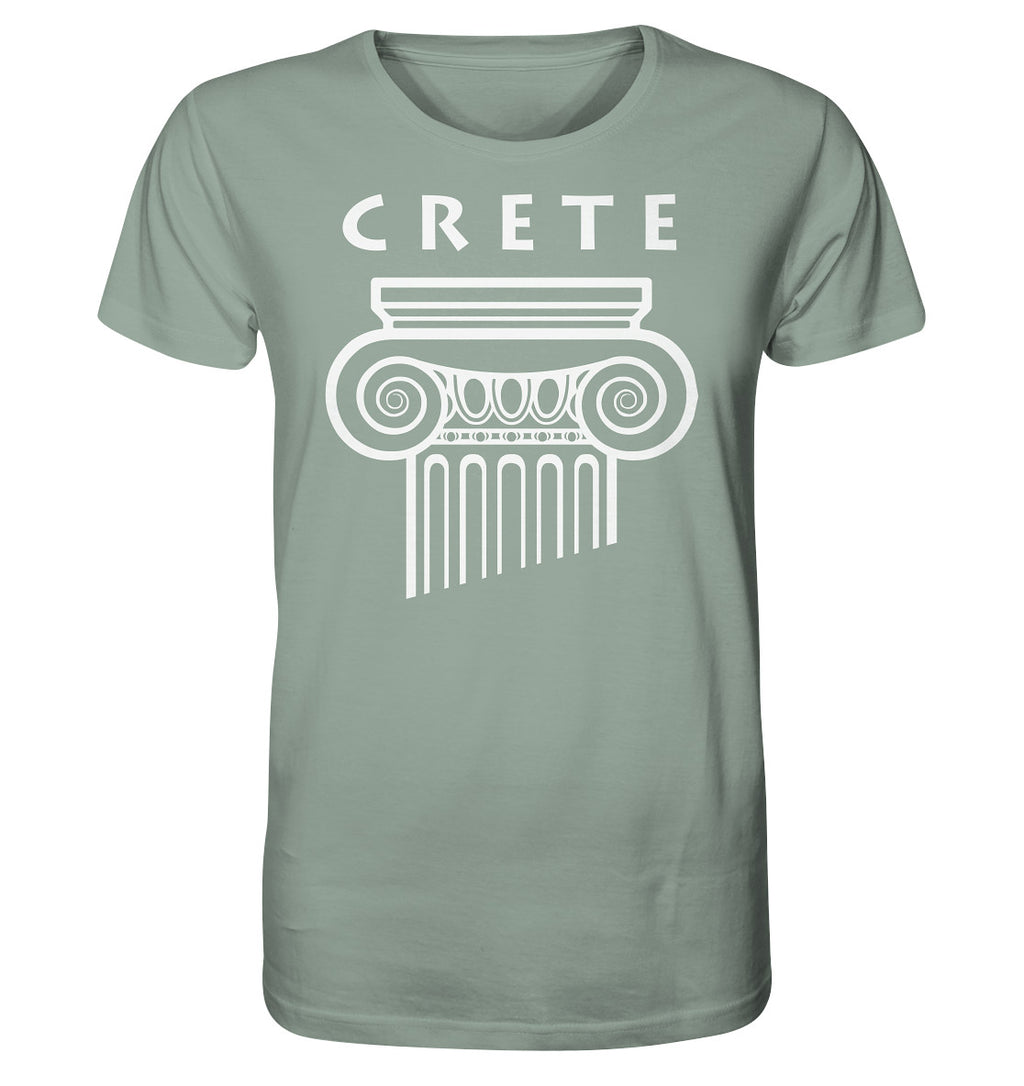 Crete Griechischer Säulenkopf - Organic Shirt