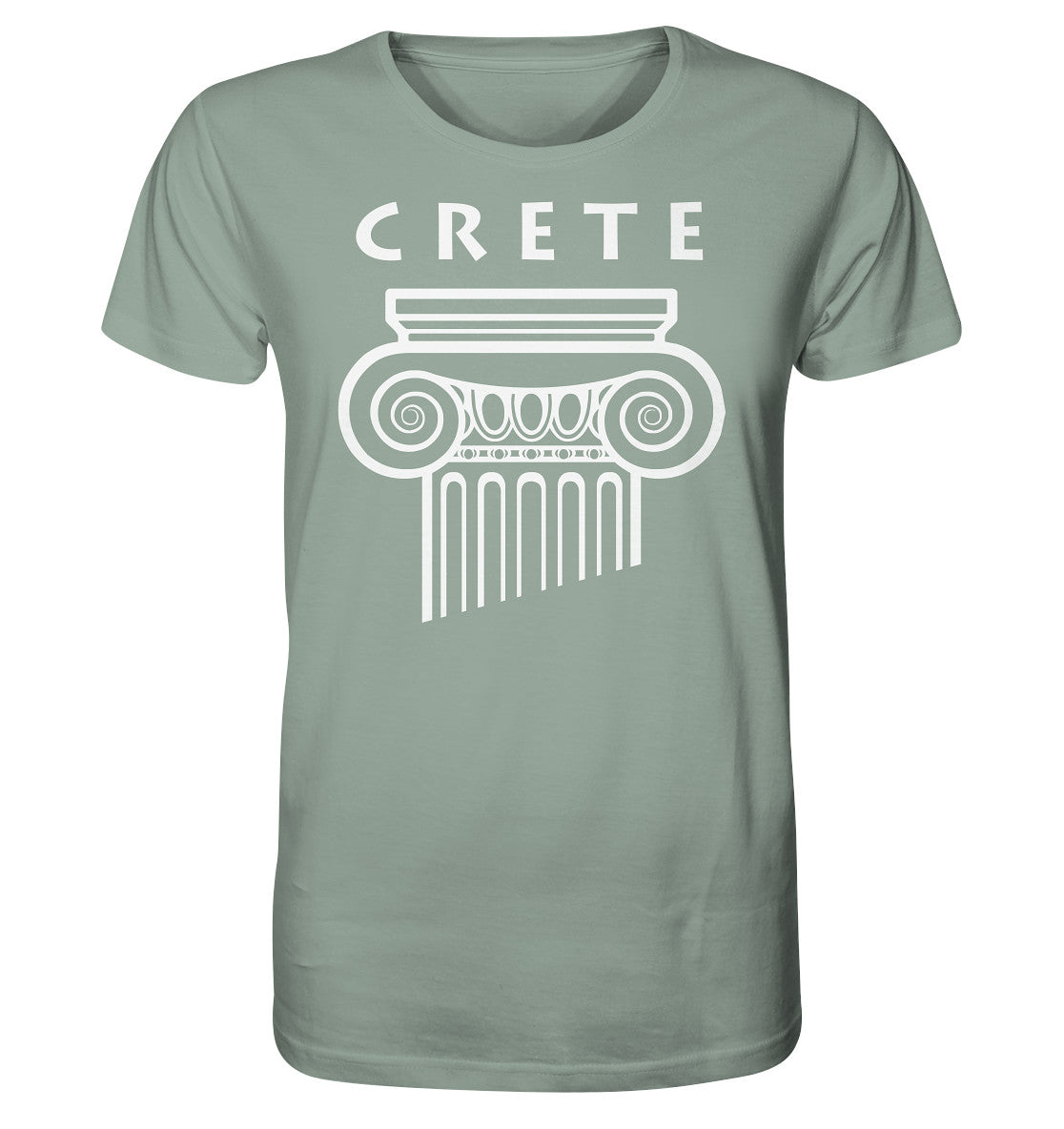 Crete Griechischer Säulenkopf - Organic Shirt
