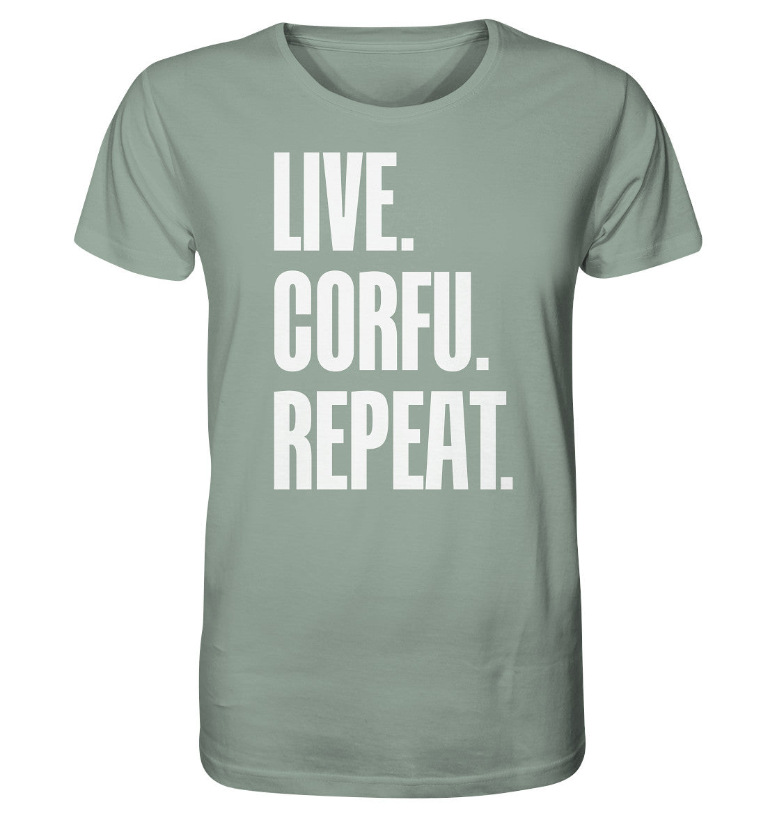 LIVE. CORFU. REPEAT. - Organic Shirt