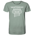 Santorini Griechischer Säulenkopf - Organic Shirt