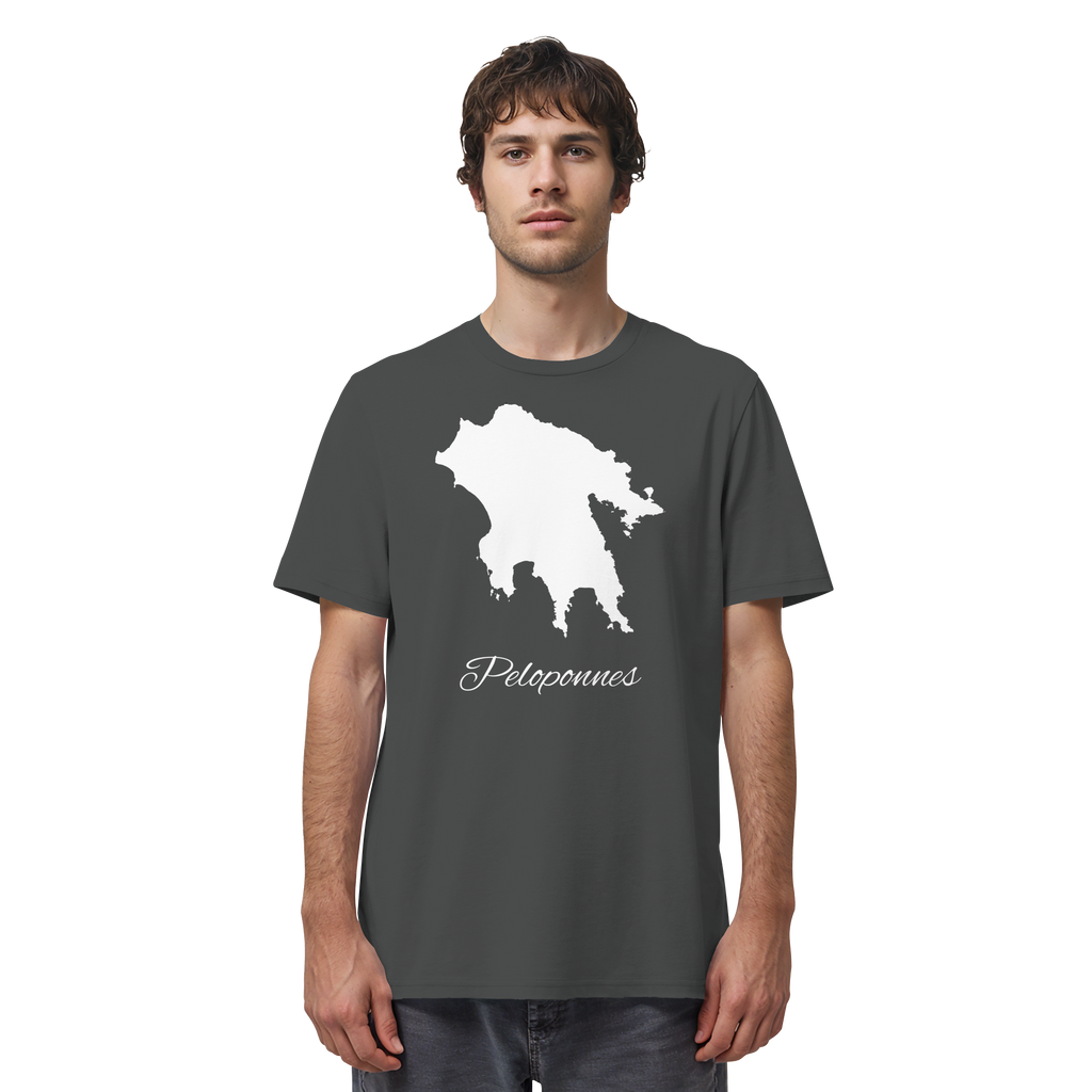 Peloponnes Silhouette Griechenland - Organic Shirt