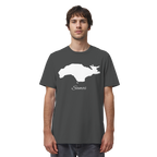 Samos Silhouette Griechenland - Organic Shirt