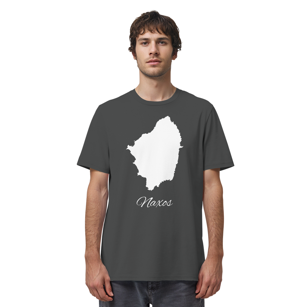 Naxos Silhouette Griechenland - Organic Shirt