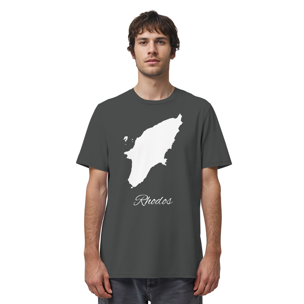 Rhodos Silhouette Griechenland - Organic Shirt