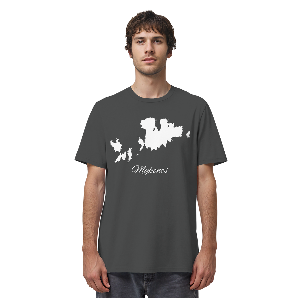 Mykonos Silhouette Griechenland - Organic Shirt