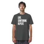 LIVE. SANTORINI. REPEAT. - Organic Shirt