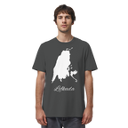 Lefkada Silhouette Griechenland - Organic Shirt
