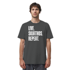LIVE. SKIATHOS. REPEAT. - Organic Shirt