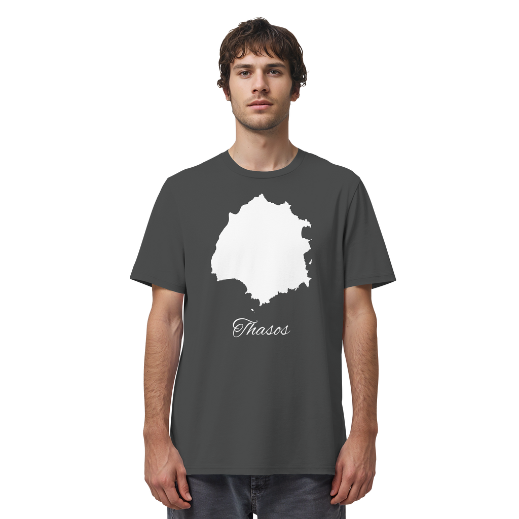 Thasos Silhouette Griechenland - Organic Shirt