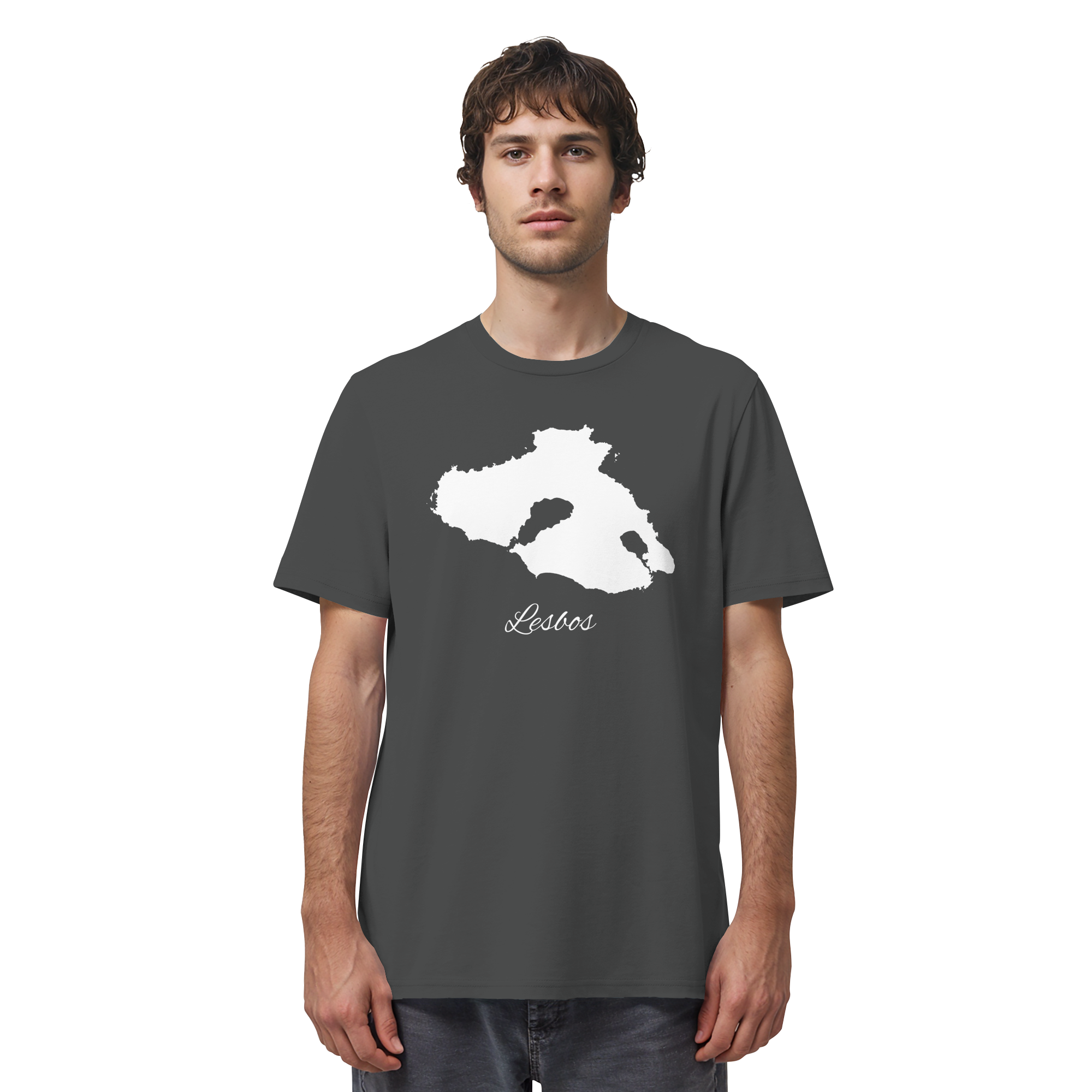Lesbos Silhouette Griechenland - Organic Shirt