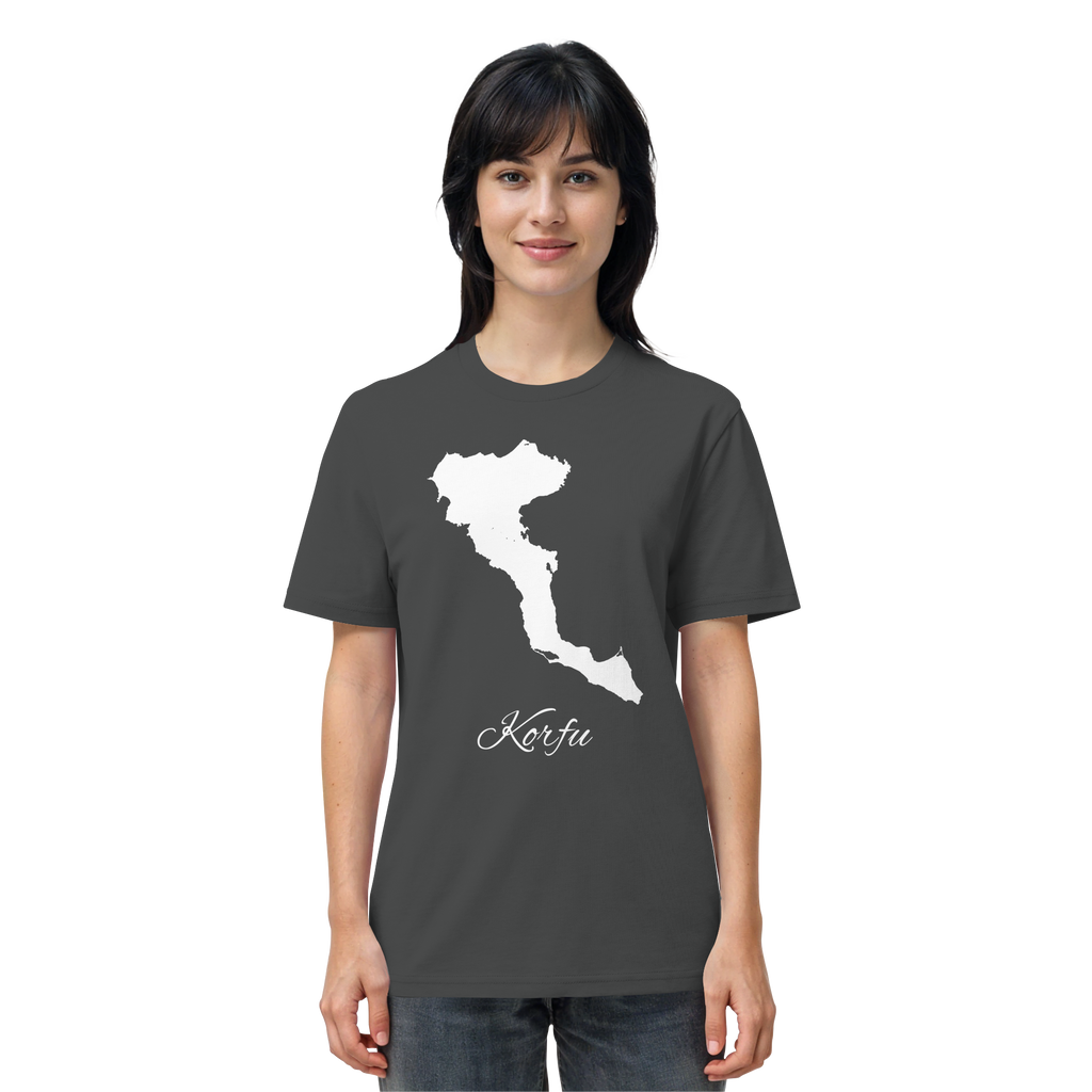 Korfu Silhouette Griechenland - Organic Shirt