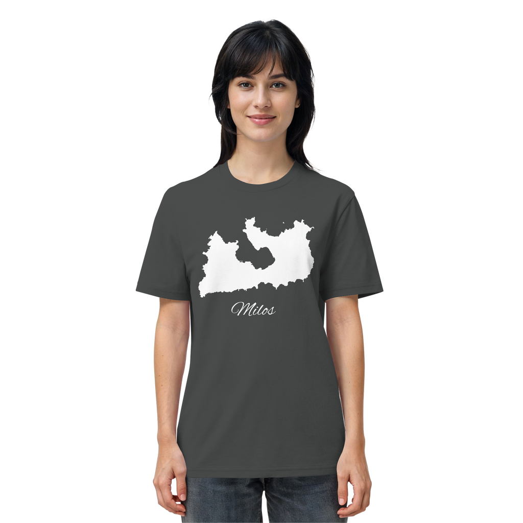 Milos Silhouette Griechenland - Organic Shirt